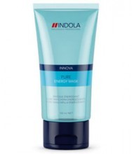 Маска для волос очищающая энергетическая Pure Detox, Indola 150ml