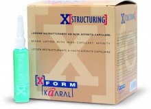 Лосьон восстанавливающий для поврежденных волос Structuring X-Form, Kaaral 12х10мл