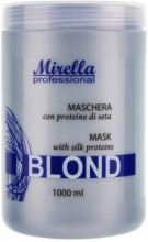 Маска для осветлённых волос с протеинами, Mirella